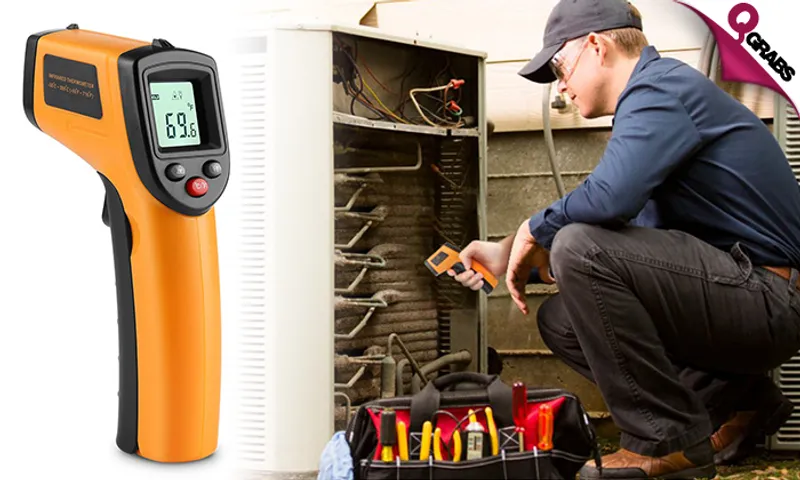 Non-Contact Digital Infrared Thermometer!